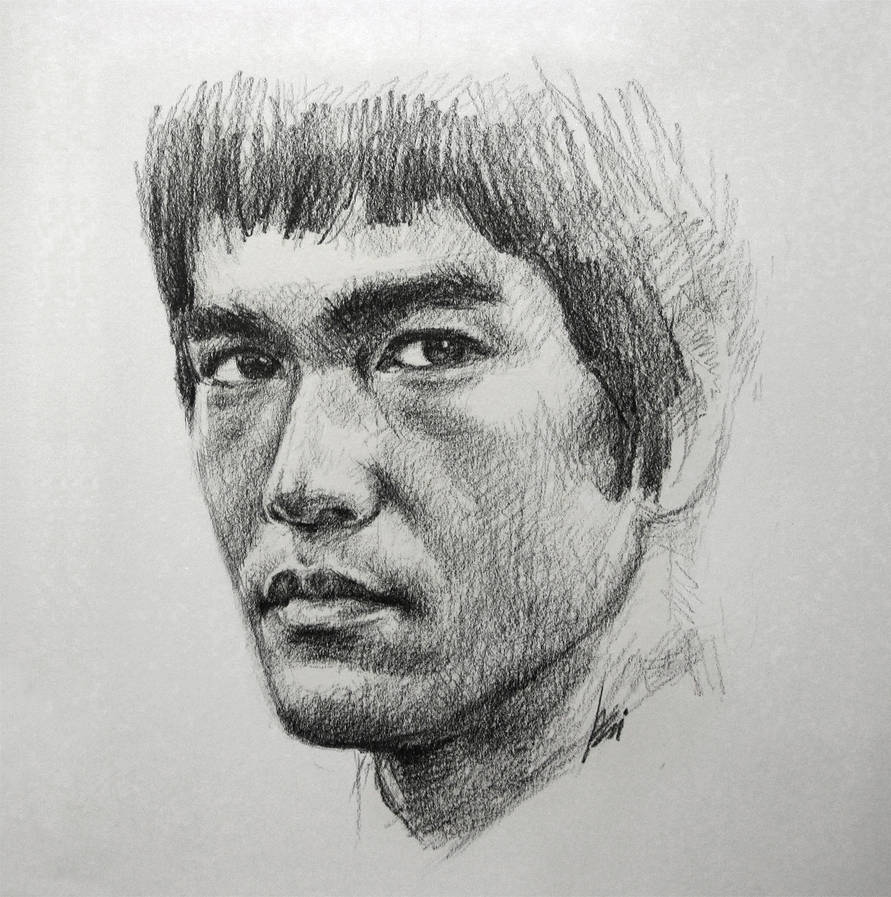 Bruce Lee Portrait Drawing by ArtOfWei on DeviantArt Bruce Lee Portrait Drawing by ArtOfWei on DeviantArt