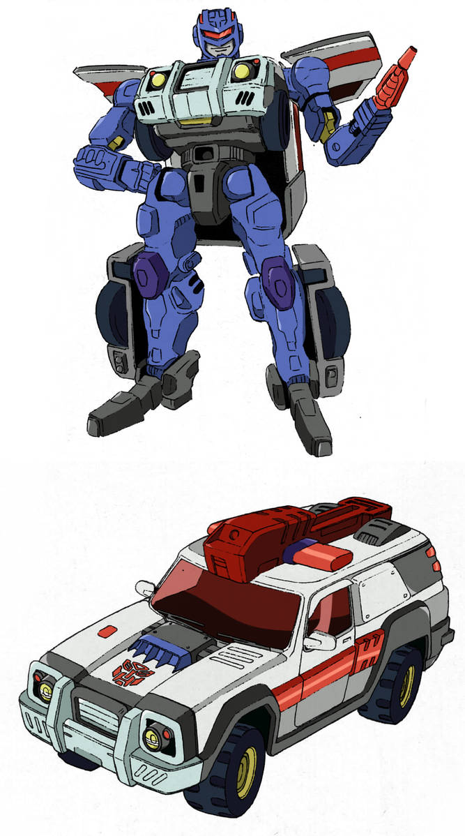 Character Model: Armada Red Alert by DarktonReturns on DeviantArt