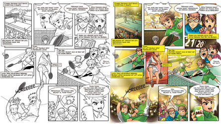 Milo Comic - Milo Team Wins