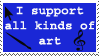 Support the Art Stamp by StarDragger