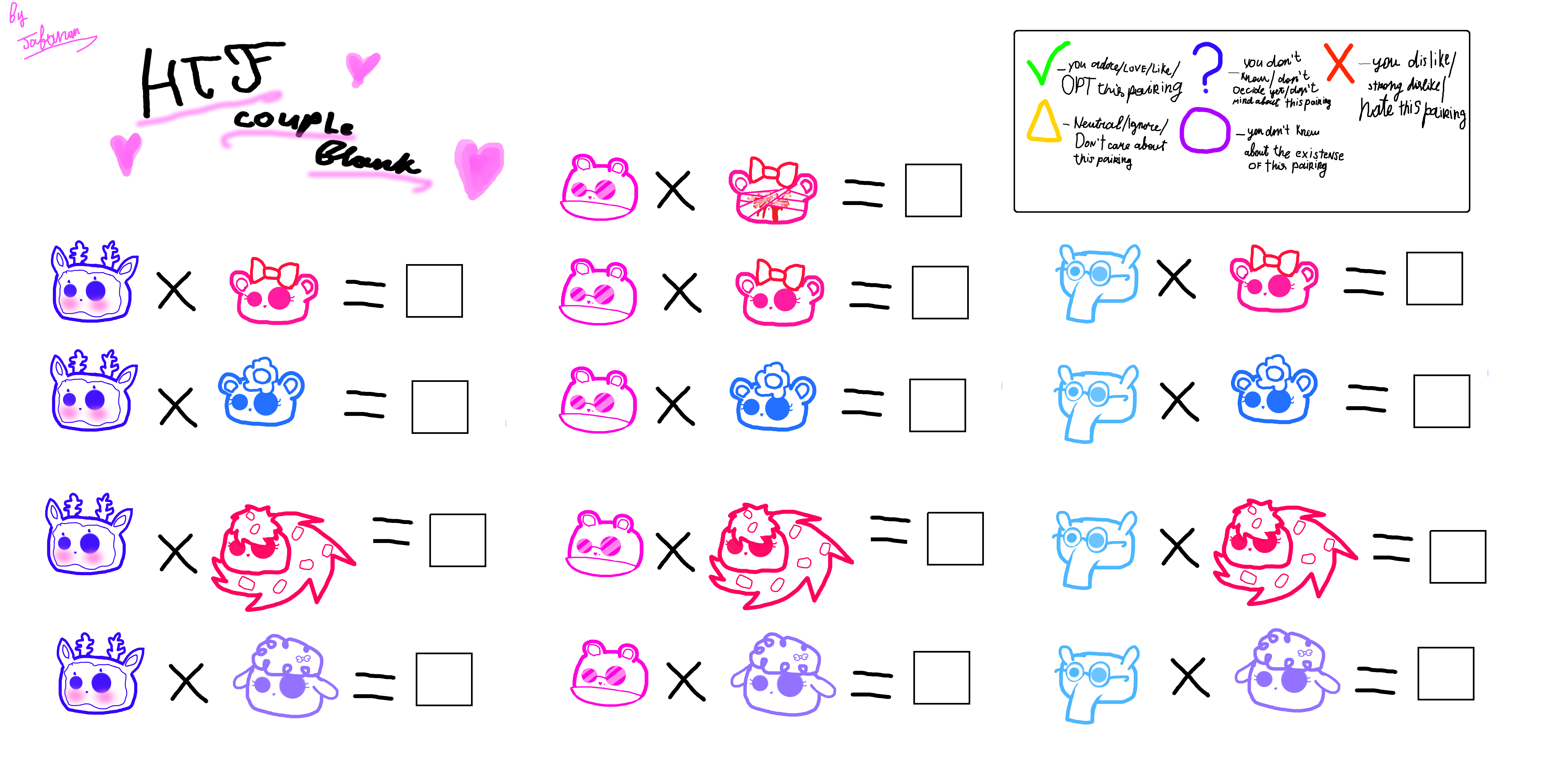 Rule Htf HTF couple blank ( part 3) READ THE RULES!!! by SemanaleJab on DeviantArt