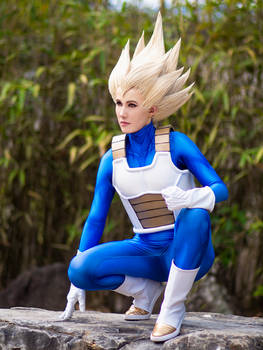 Vegeta cosplay (genderbend)