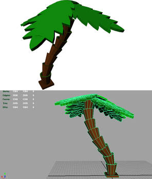 Lego:  Palm Tree