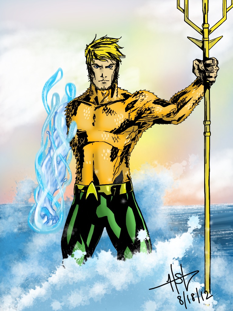 Aquaman Drawing On Ipad By Creeeeeees On Deviantart Aquaman Drawing On Ipad By Creeeeeees On Deviantart