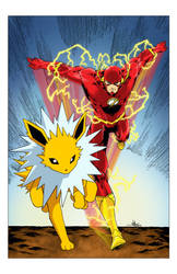 Flash with Jolteon