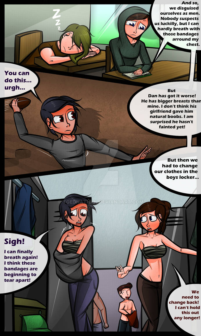 Wrapped Disguise page 5 by TGedNathan on DeviantArt.