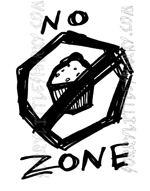 NO MUFFIN ZONE by sorrylittlesharky on DeviantArt