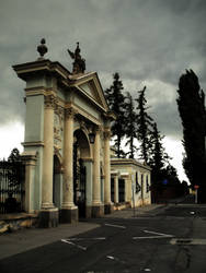 Cemetery gate - Prostejov