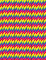 Rainbow Striped Star Paper