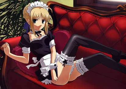 Saber Servant Maid