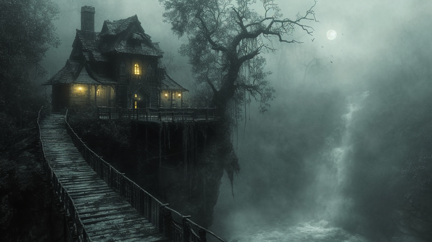 Spooky Treehouse Haunted Tree House IV by MalcolmSacco on DeviantArt