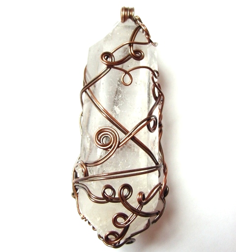 Custom Quartz Crystal Pendant