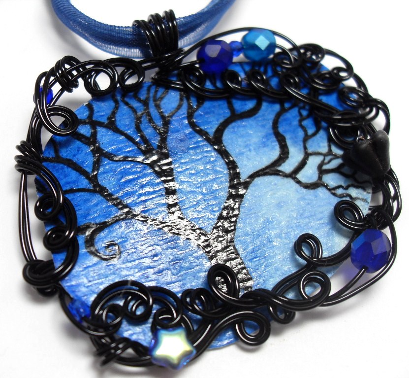 Twilight Forest Pendant no. 17