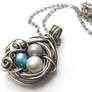 A Nest Adorned Necklace