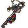 Antique Skeleton Key Necklace