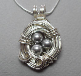 A Nest Adorned - Silver