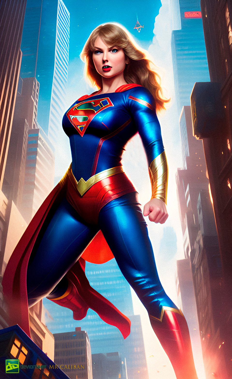 Alternate Supergirl Taylor Swift By Mrcaliban On Deviantart