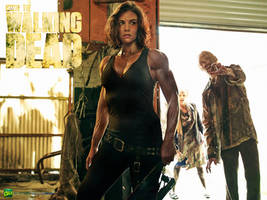Enhanced Maggie The Walking Dead Remastering