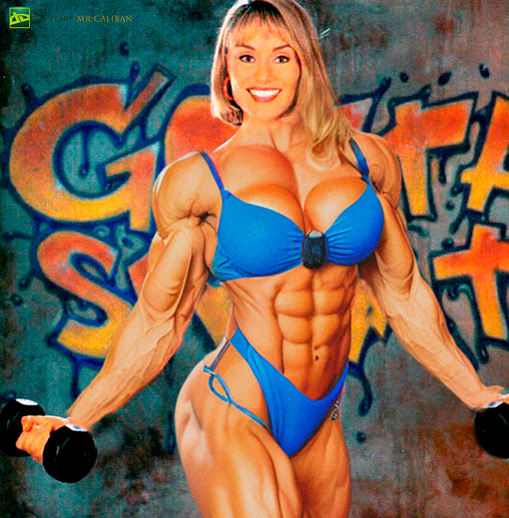 Cory Everson 'Gotta Sweat' by MRCALIBAN on DeviantArt