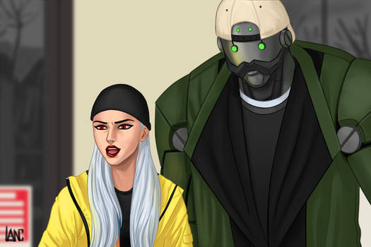 Ashe and Silent B.O.B.