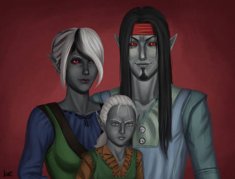 Portrait of the Dalen Family