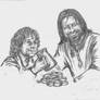 Elevenses - Boromir and Pippin