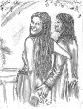 Aragorn and Arwen-In Great Glory and Bliss -Part 7