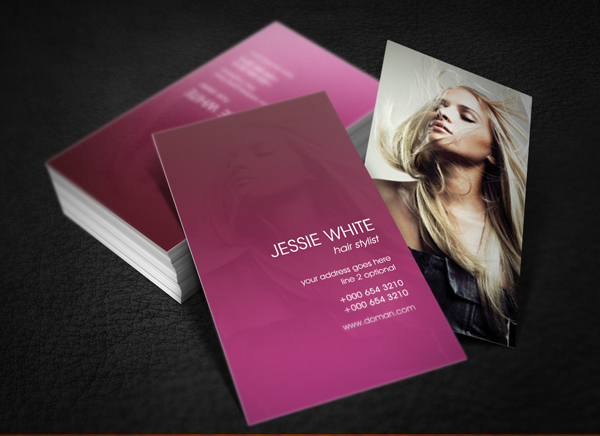 Hair Stylist Business Card