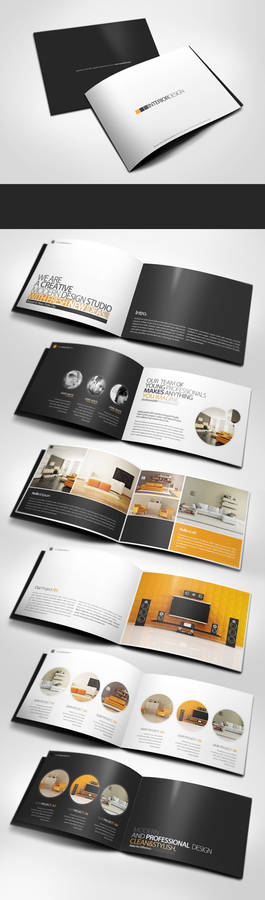 Professional Modern A5 Catalogue Brochure