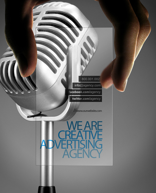 Professional Transparent Business Card by 24beyond