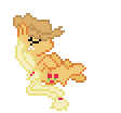 Applejack Sleeping by StarStepPony