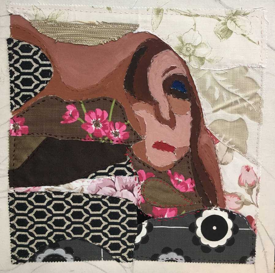 Distorted Fabric Portrait by warriormossfoot on DeviantArt