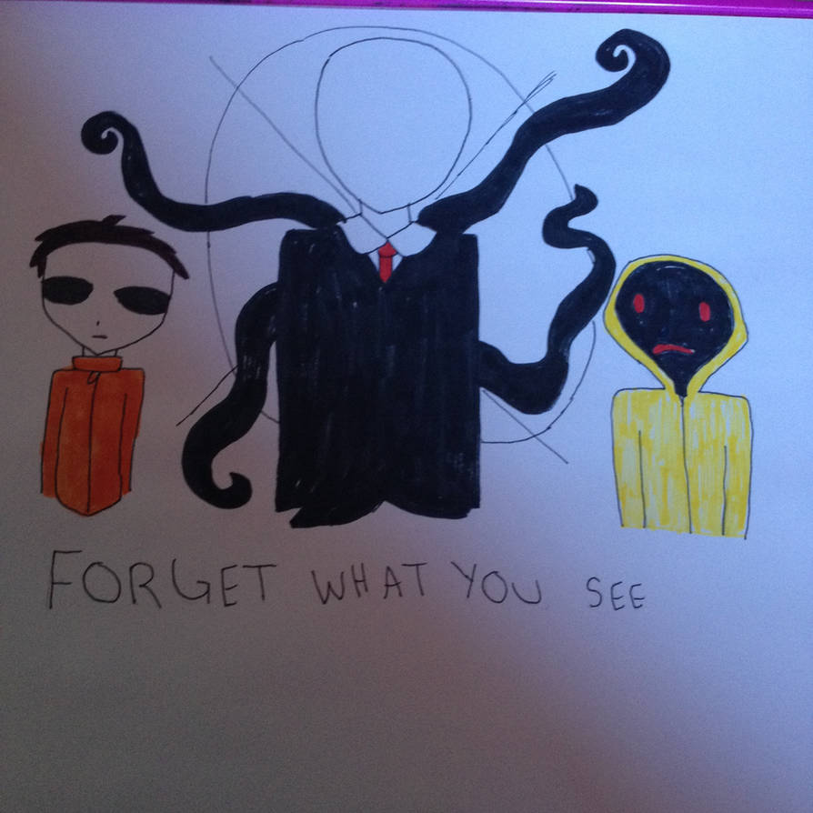 Slender man,Masky,and Hoodie (marble hornets) by BalloonGirl1987 on ...