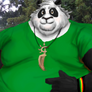 Panda gordo