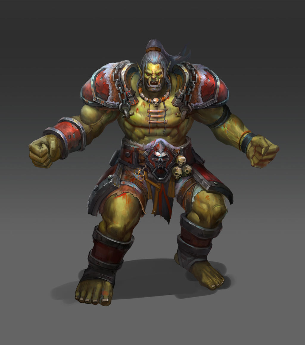 fan art  from  World of Warcraft Orc