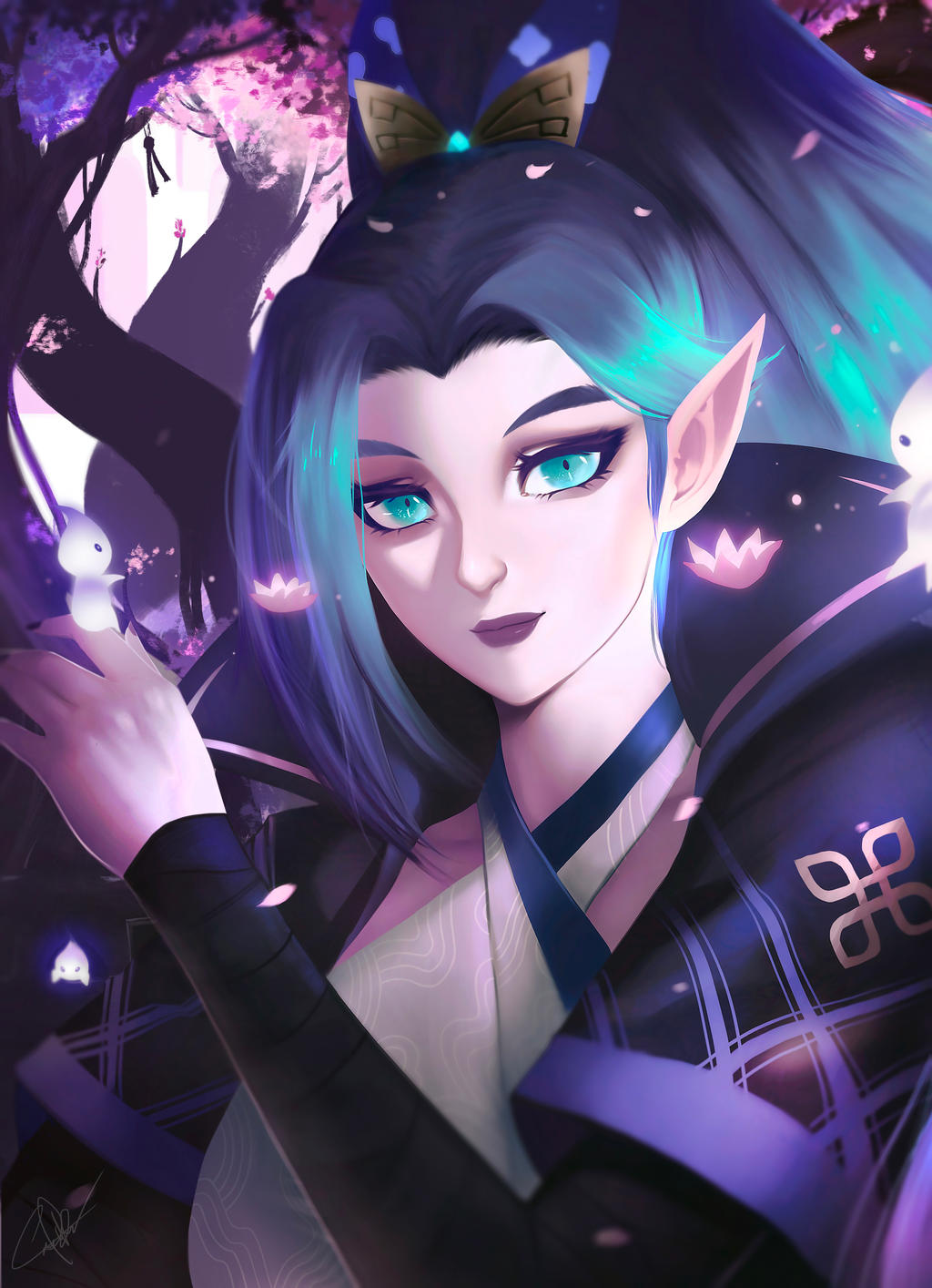Spirit Blossom Vayne by Sinreii on DeviantArt