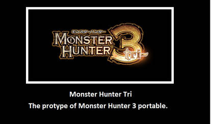 monster hunter tri