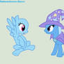 Mlp Base 22 Oc And Trixie