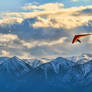 Hang Glider Over Golden