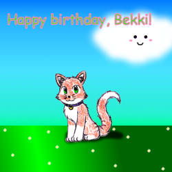 Birthday gift for Bekki