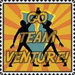 Go Team Venture stamp