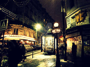 Dans les rues de Montmartre