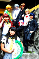 Persona 4 Group Cosplay