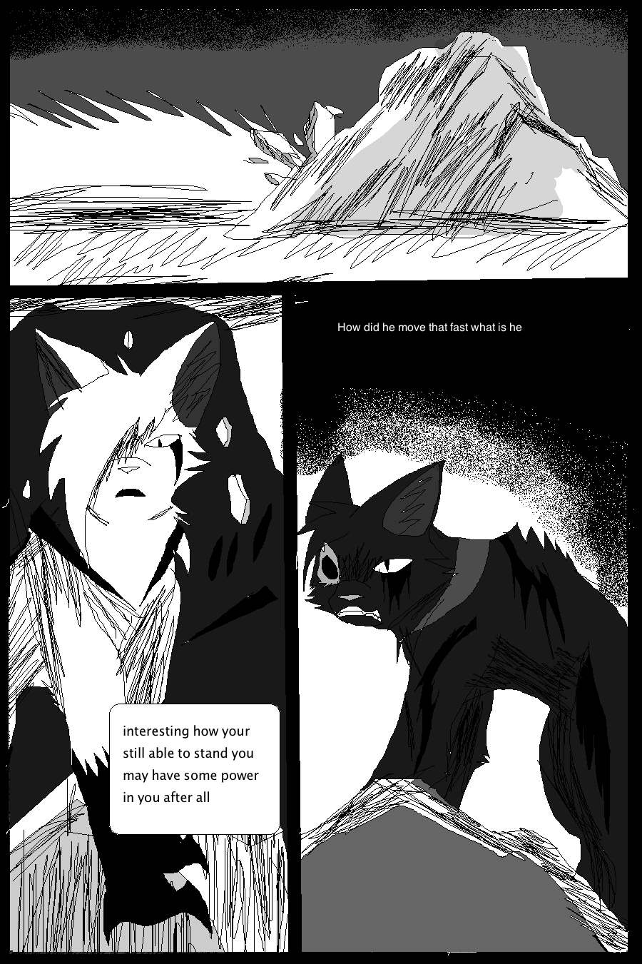 Shadow claw vs Shadow frost finale manga page 3