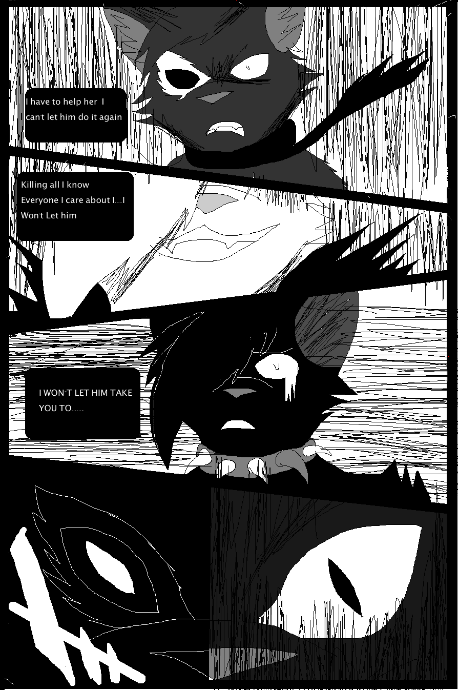 Shadow claw vs Shadow frost finale manga page 16