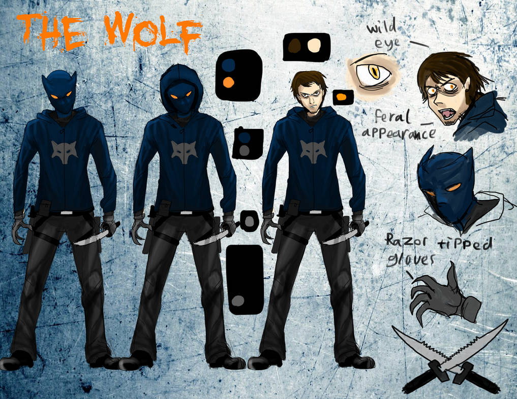 The Wolf OC Reference Sheet by ShadowClawZ on DeviantArt
