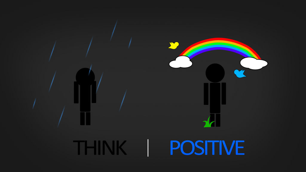Think Positive HD Wallpaper by Samuels-Graphics on DeviantArt