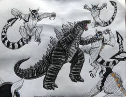 Monsterverse: Godzilla Encounters Intrilemurs