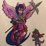 Equestria Ninjas: Twilight Sparkle and Spike