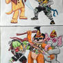 Ninja Turtles vs Banana Splits